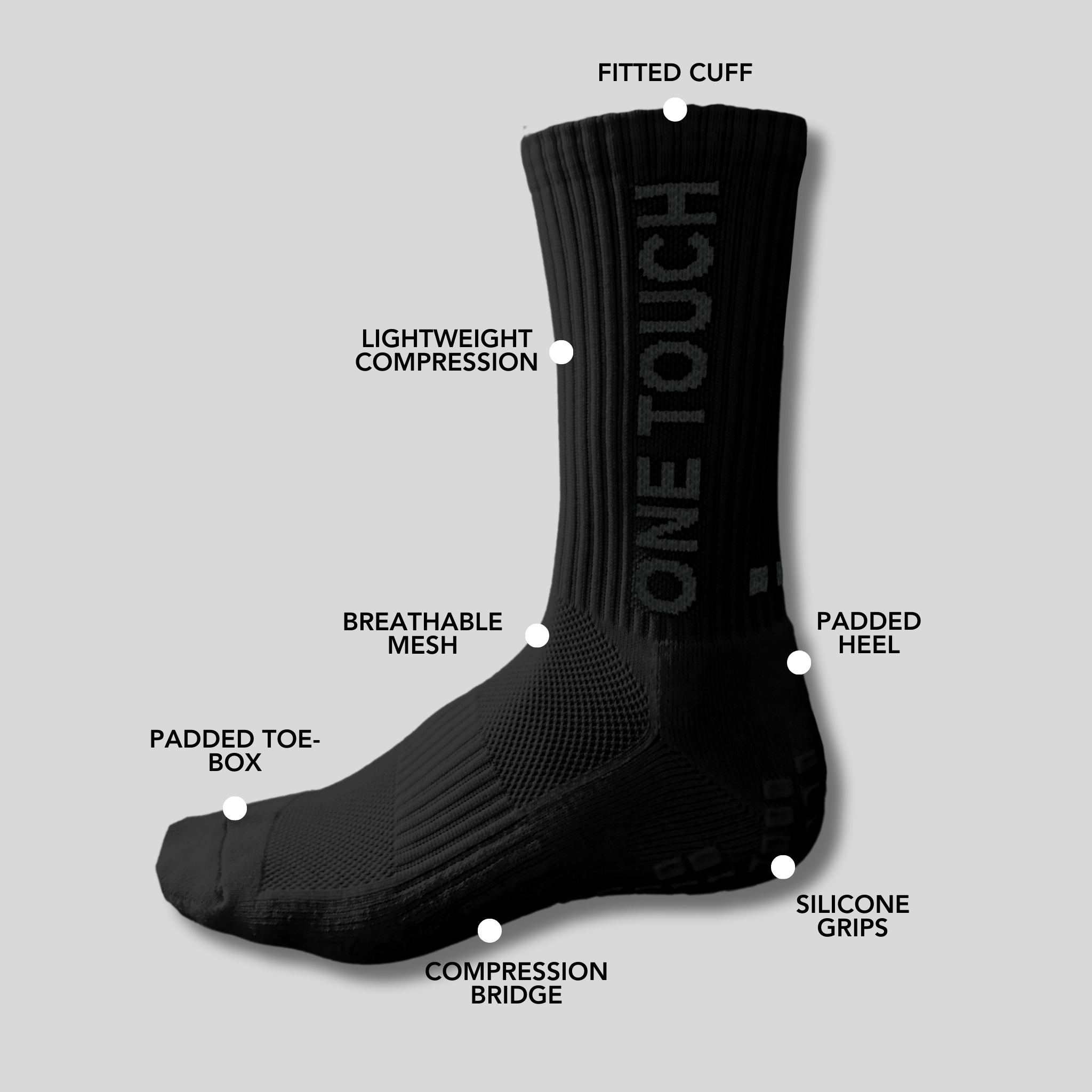 BLACKOUT GRIP SOCKS V2.0